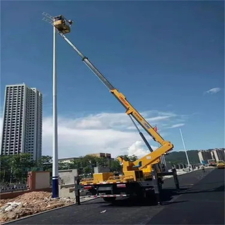 乐安县维修路灯的曲臂升降车出租